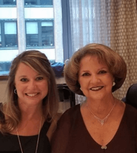 Julie Ann Parsons with her mother, Judy Ann
